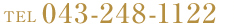 TEL:043-248-1122