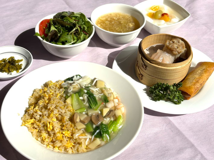 海鮮あんかけ炒飯
