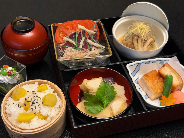 秋の松花堂御膳 秋の松花堂御膳
